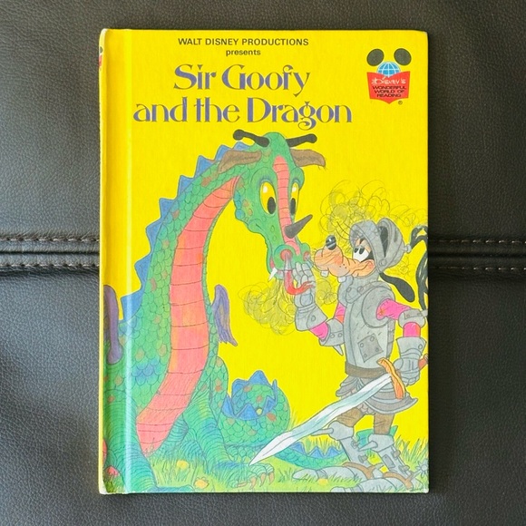 Disney | Other | Walt Disney Sir Goofy And The Dragon Hardcover Picture Book | Poshmark